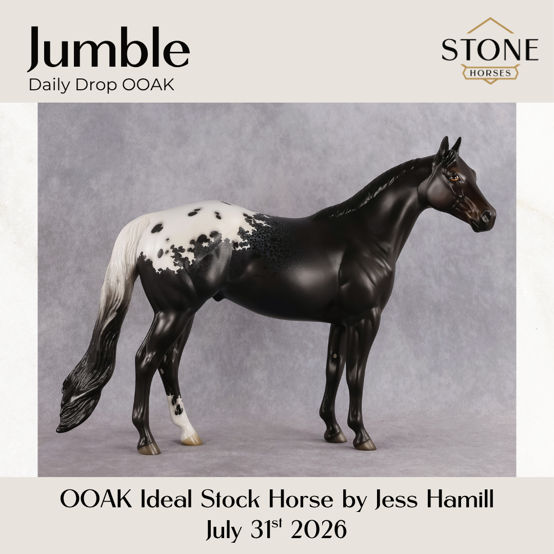 Jumble OOAK Ideal Stock Horse by Jess Hamill DDOOAKs26