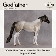 Godfather OOAK Ideal Stock Horse by Alex Fortman DDOOAKs26