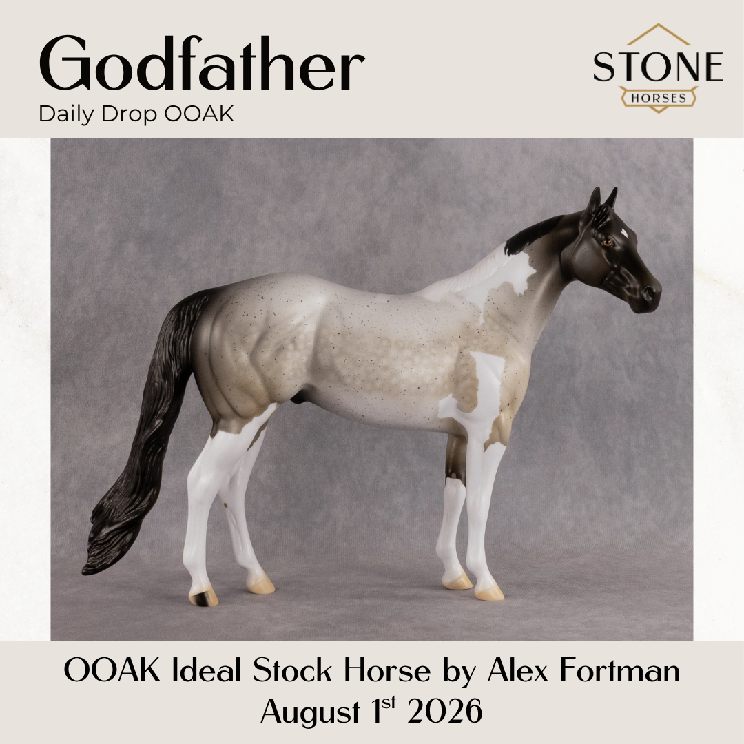 Godfather OOAK Ideal Stock Horse by Alex Fortman DDOOAKs26
