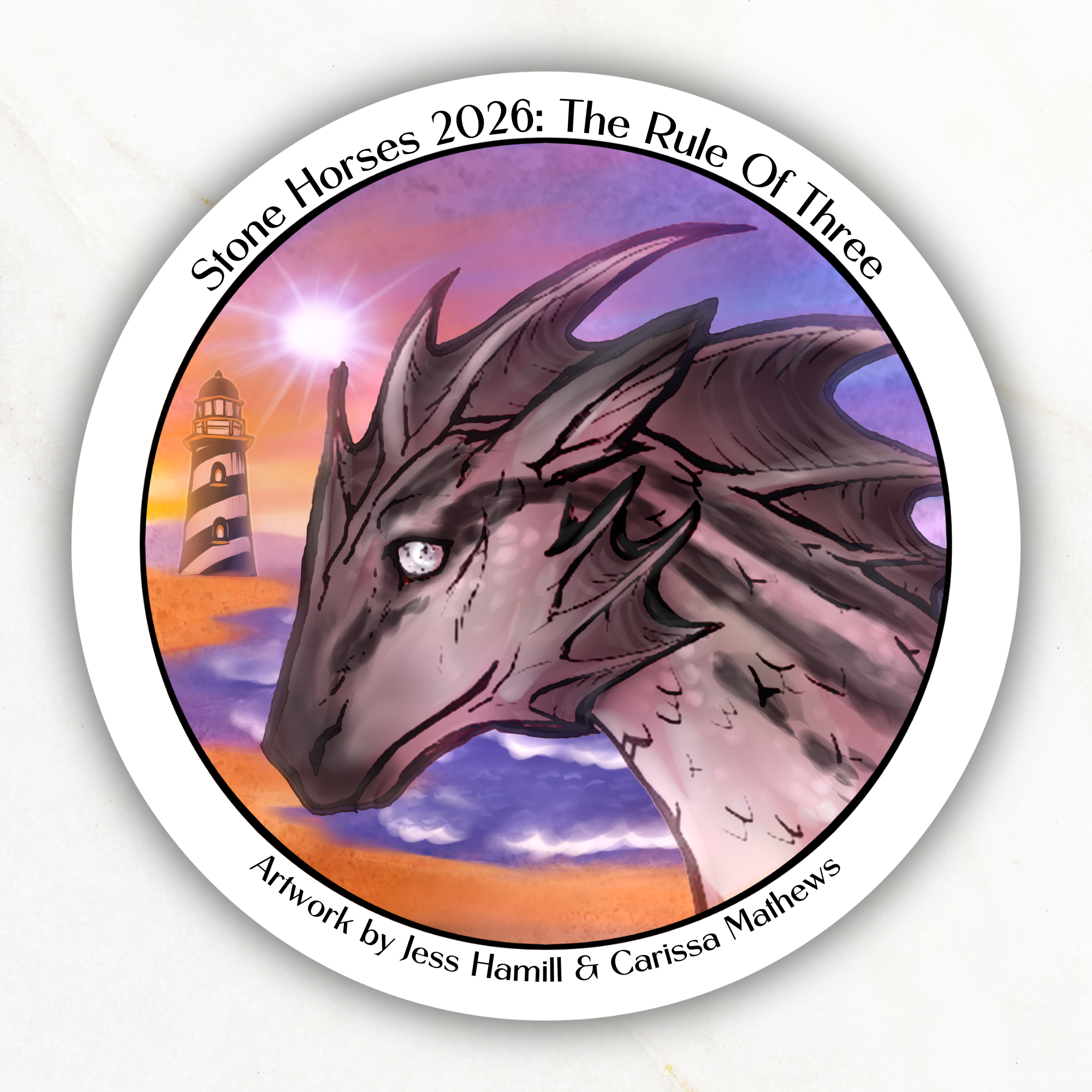 The Rule of Three May Sticker Set 2026 Limited Edition