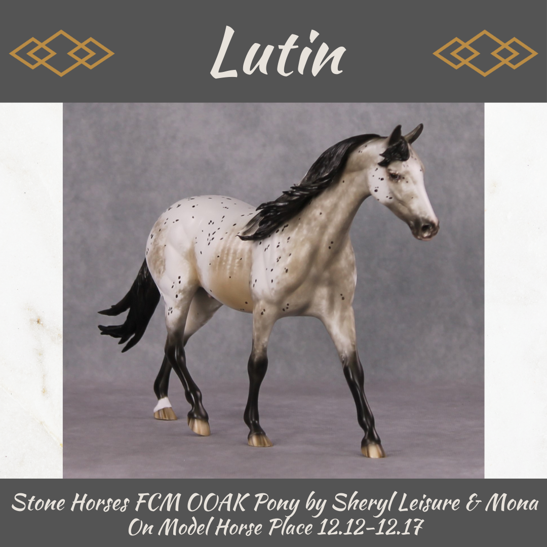Lutin OOAK Custom Appaloosa Pony By Sheryl Leisure Best Offers 12/17/24