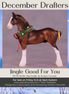 Jingle Good For You OOAK EFCM Chip Standing Drafter by Kristen Cermele GS1225