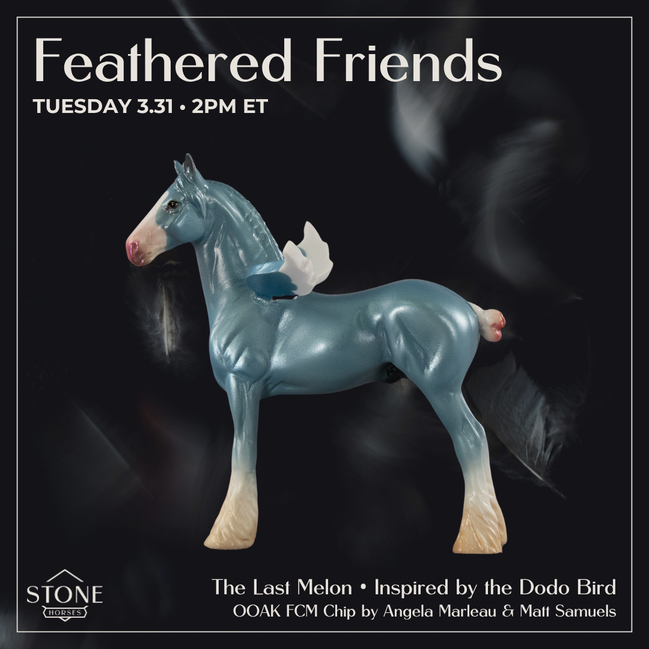 The Last Melon FCM OOAK Chip Standing Drafter by Angela Marleau & Matt Samuels FTF26