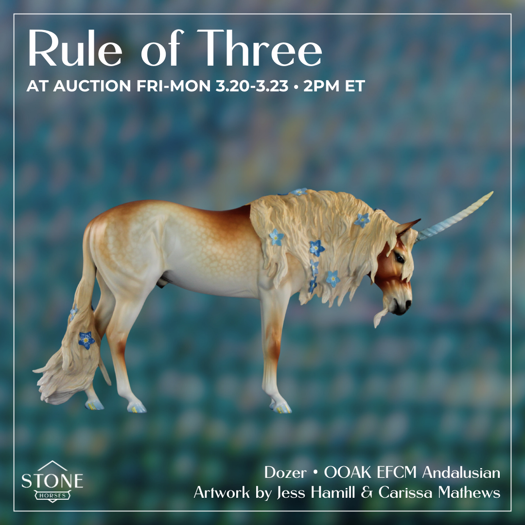 Dozer OOAK EFCM Andalusian by Jess Hamill & Carissa Matthews Ro326