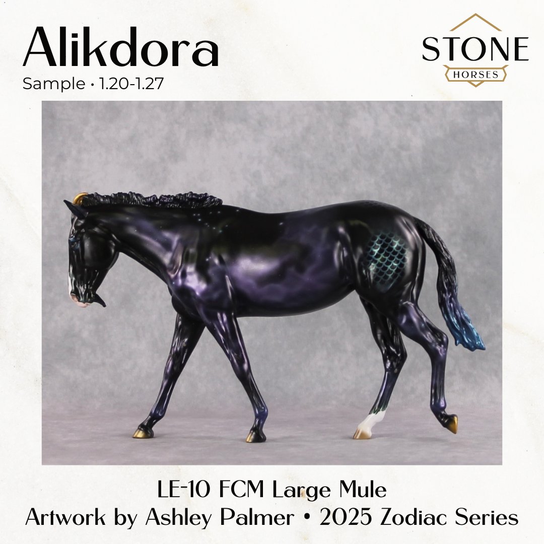SAMPLE Alikdora LE-10 Large Mule by Ashley Palmer SS0126