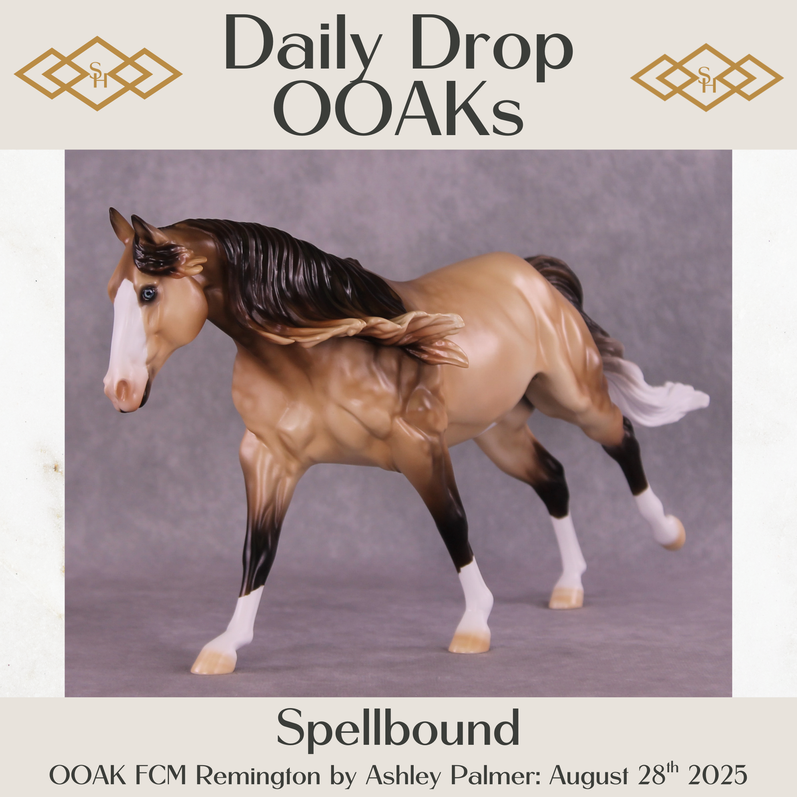 Spellbound OOAK FCM Remington by Ashley Palmer DDOOAKs25