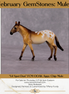 "Lil Spot Dun" OOAK Dun Appaloosa Mule Chip By Tiffany Purdy - GemStone Series