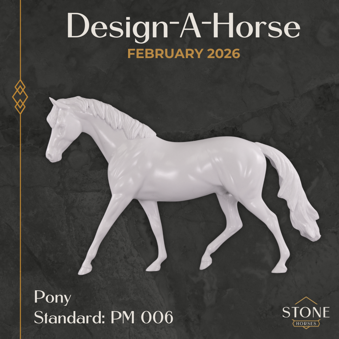 Design-A-Horse Stone Pony gelding PM006 - February release 2026
