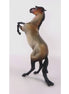 DARK SECRET-OOAK BAY ROAN REARING PEBBLES MUSTANG MODEL HORSE