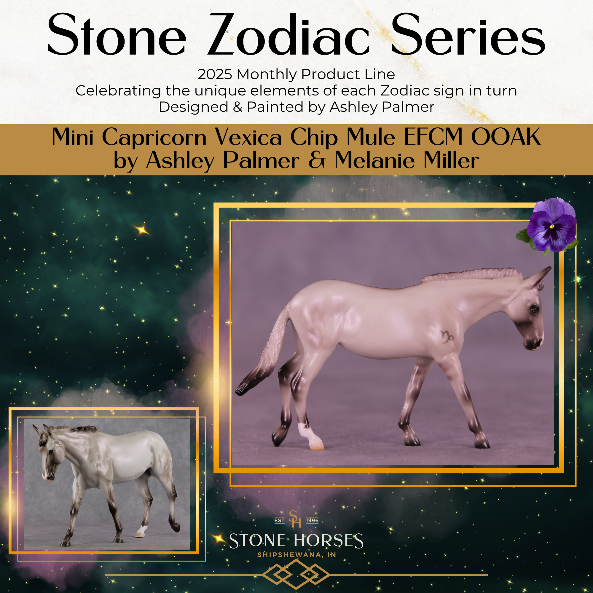 Mini Vexica OOAK EFCM Chip Mule by Ashley Palmer &amp; Melanie Miller SCD26