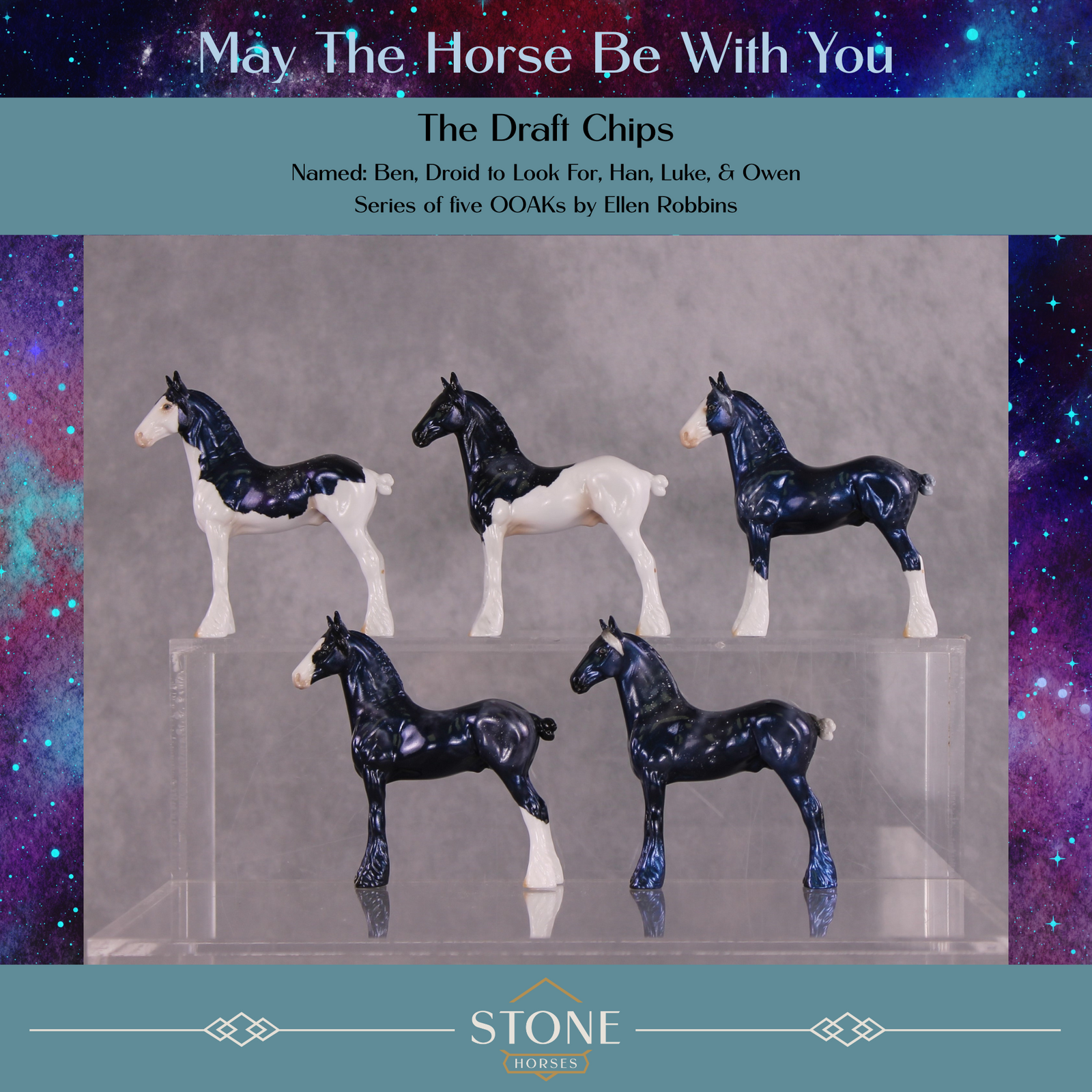 May The Fourth Be With You OOAK Surprise Draft Chips Grab Bag by Ellen Robbins SCD25