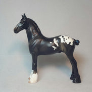ANT JO -  Appaloosa Chip Drafter Model Horse