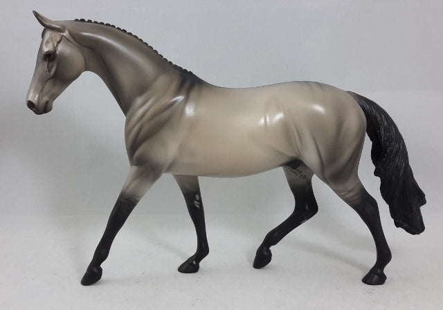 RAINA - Fine Grulla English Pony Model Horse