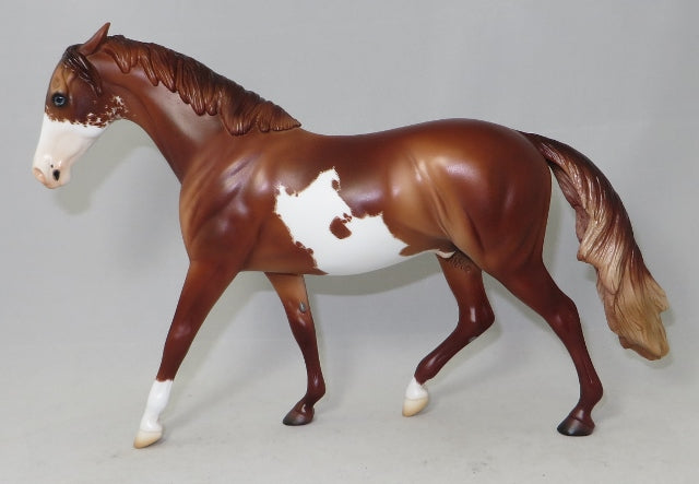 RED RUSSIAN - OOAK Chestnut Horse Sculpture by Sheila Bishop