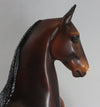 TRAFFIC JAM - OOAK Seal Bay Saddlebred Model Horse