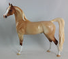 HALEY&#39;S COMET - Palomino Roan Arabian Model Horse