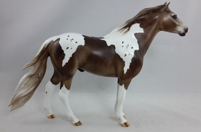 GLORY - OOAK Pinto Mustang Model Horse