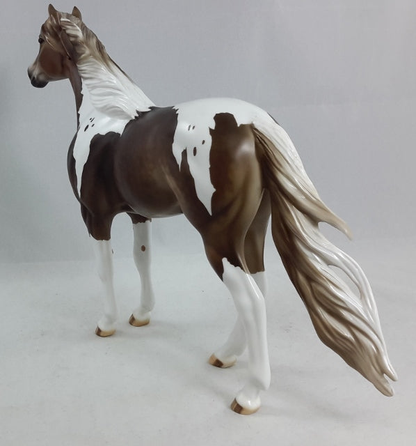GLORY - OOAK Pinto Mustang Model Horse