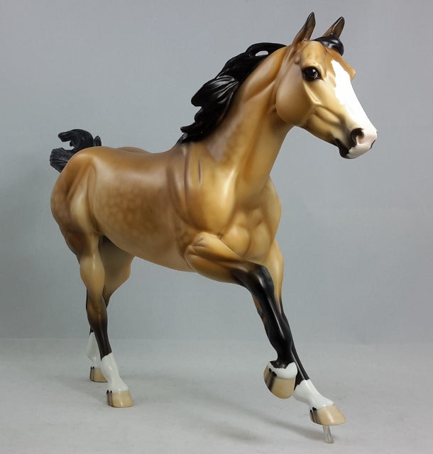 GLORY DAYS - OOAK Dapple Buckskin Quarter Horse