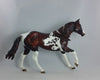 ROOT BEER FLOAT - OOAK Paint Model Horse - FQH