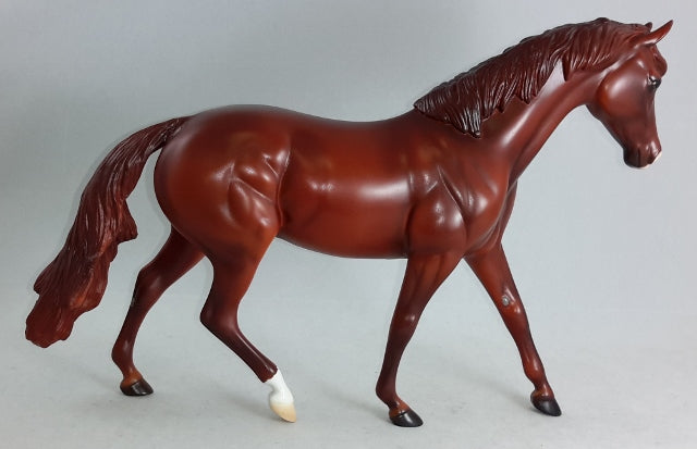 HOT CHILE PEPPER - Chestnut Pony Model Horse
