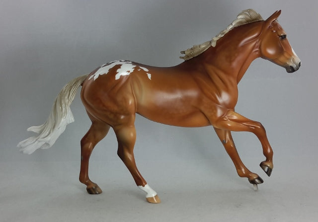 MYRRH-I-A - OOAK Chestnut Appaloosa