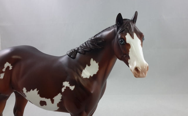 MORITA - OOAK Chestnut Overo Stock Horse