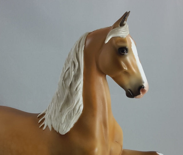 WILD ABOUT SAFFRON - OOAK Palomino Saddlebred*