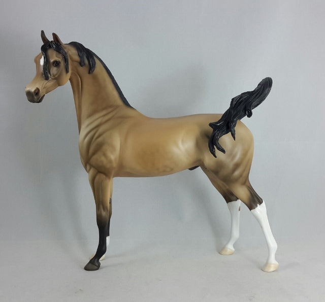 CHEVRIL - OOAK Sooty Buckskin Arabian