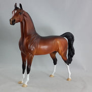 MAHARAJAH - Bay Arabian Model Horse - Fall Edition