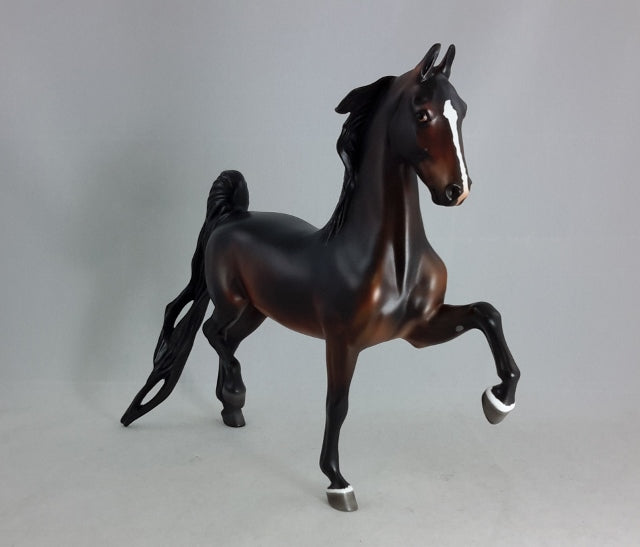 ANNATTO - Seal Bay Saddlebred Model Horse - Fall Edition