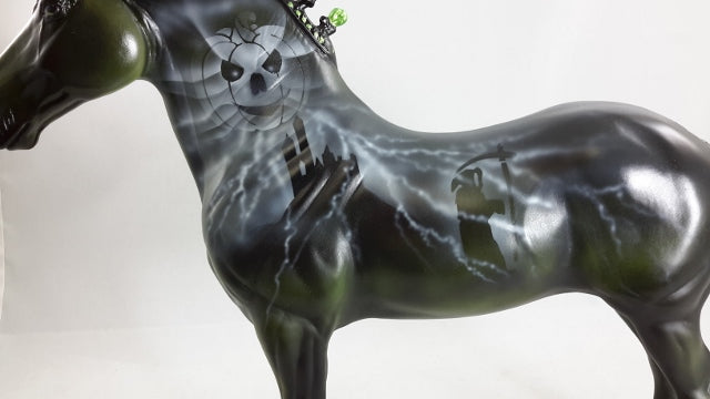 GREEN GHOUL - OOAK Halloween Drafter