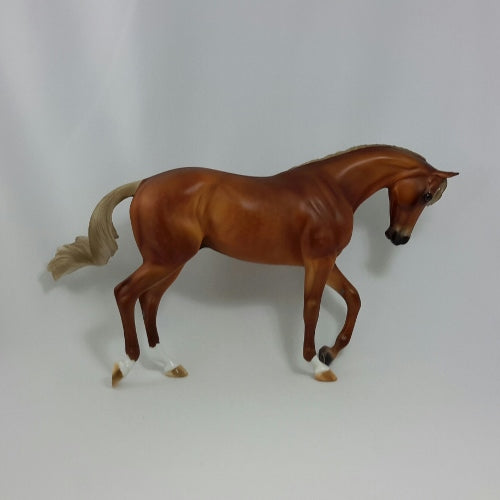 MILES STANDISH - OOAK Dapple Chestnut Thoroughbred