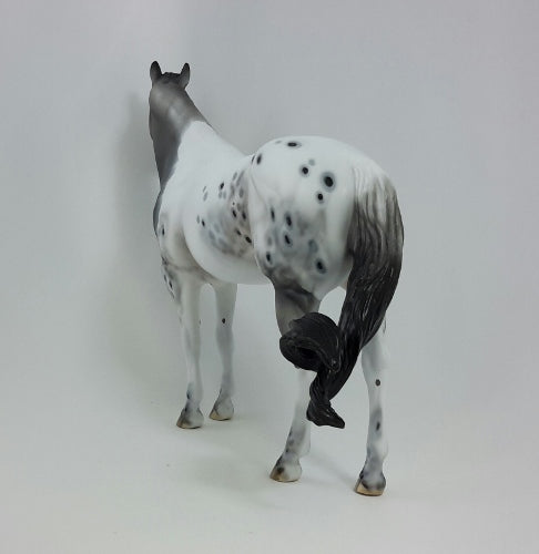 CORNUCOPIA - OOAK Gray Appaloosa Stock Horse