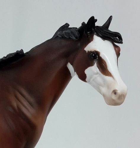 PILGRIM&#39;S PRIDE - OOAK Bay Paint Model Horse