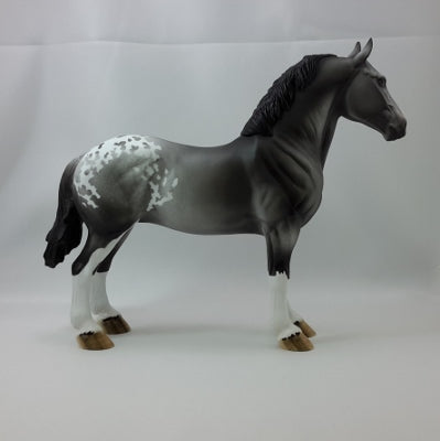 GOBBLE GOBBLE - OOAK Appaloosa Standing Drafter 11/14