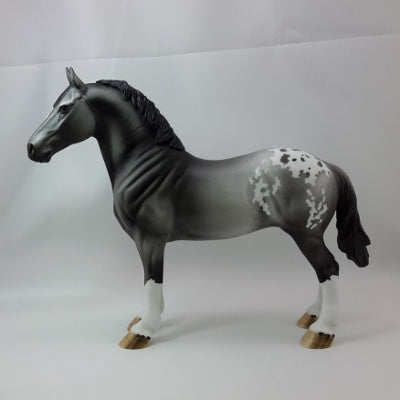 GOBBLE GOBBLE - OOAK Appaloosa Standing Drafter 11/14