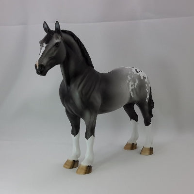 GOBBLE GOBBLE - OOAK Appaloosa Standing Drafter 11/14