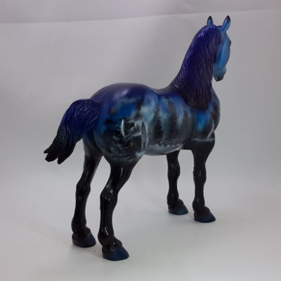 WINTER&#39;S EVENING -  OOAK Winter Scene Decorator Drafter - 11/14