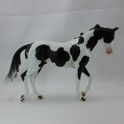HAPPY THANKSGIVING - OOAK Black Pinto Thoroughbred 11/14