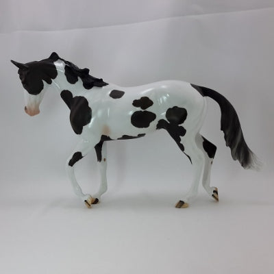HAPPY THANKSGIVING - OOAK Black Pinto Thoroughbred 11/14