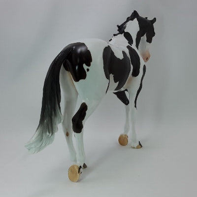 HAPPY THANKSGIVING - OOAK Black Pinto Thoroughbred 11/14