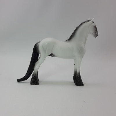 SWEET PECAN PIE - OOAK Gray Drafter Chip Model Horse - 11/14