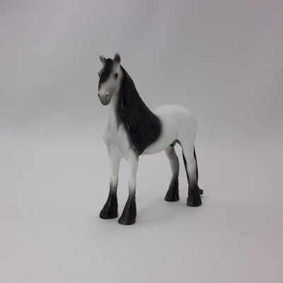 SWEET PECAN PIE - OOAK Gray Drafter Chip Model Horse - 11/14