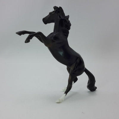 HAM BONE - OOAK Rearing Stone Chip Model Horse - 11/14