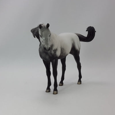 BEING GRATEFUL - OOAK Gray Appaloosa Pebbles