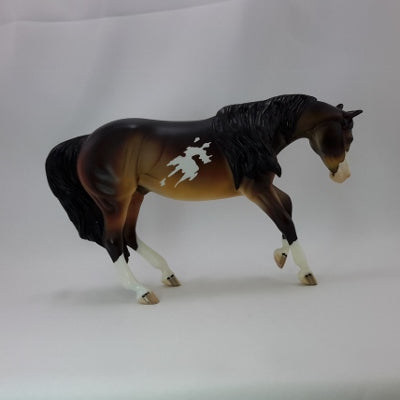 TISQUANTUM - OOAK Bay Paint Performance Model Horse - 11/14