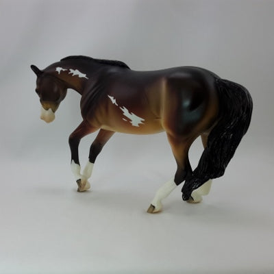 TISQUANTUM - OOAK Bay Paint Performance Model Horse - 11/14