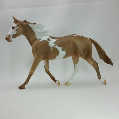 PUMPKIN PATCH - OOAK Buckskin Tobiano Pinto Palouse Model Horse - 11/14