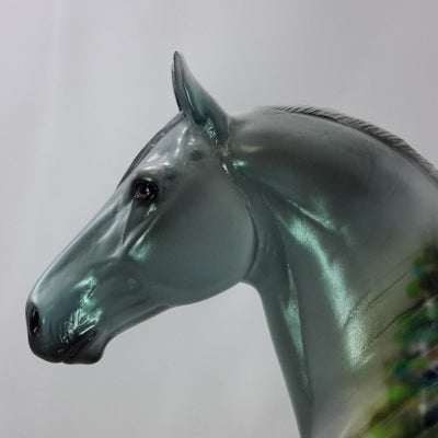 A MERRY HOLIDAY - OOAK Christmas Decorator Standing Drafter